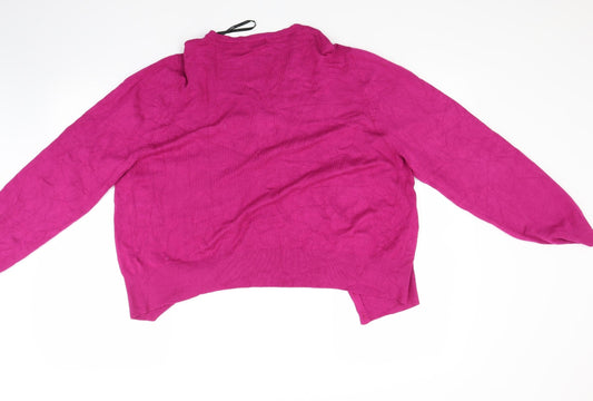 Papaya Womens Pink Pullover Jumper Size 20