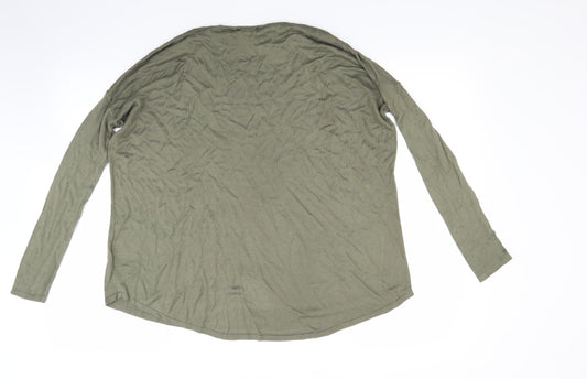 xs Womens Green Pullover Jumper Size XS