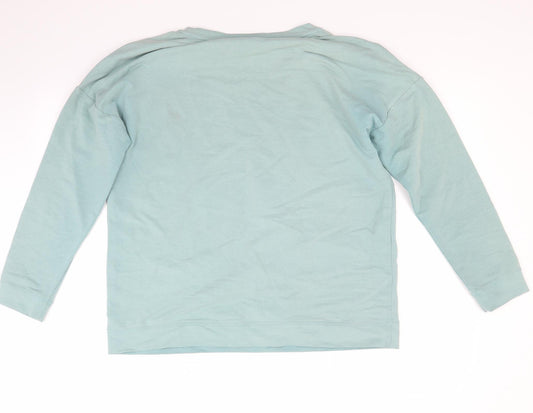 Bonmarché Womens Green Pullover Sweatshirt Size 12