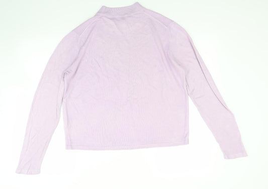 Marks and Spencer Womens Purple Pullover Jumper Size 16