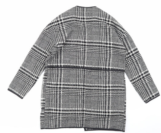 Primark Womens Beige Check Jacket Size 8