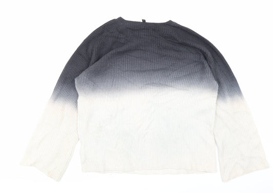 Topshop Womens Beige Pullover Sweatshirt Size 6