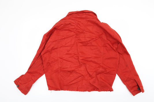 Noisy may Womens Red Jacket Size M