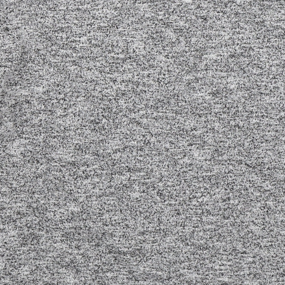 Brand and care label for Dorothy Perkins women’s grey knit jumper, size UK 6