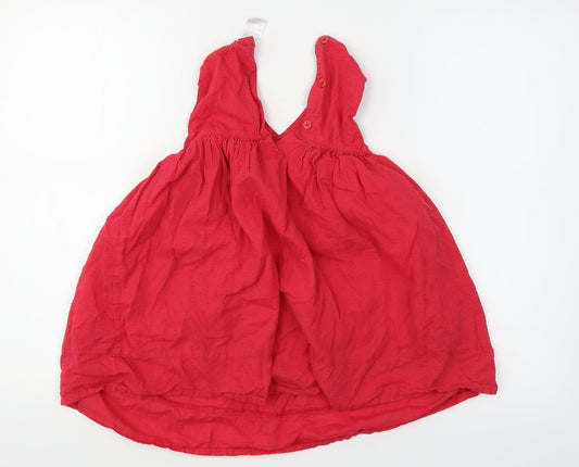 Evie Angel Girls Pink Fit & Flare Size 3-4 Years