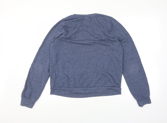 Topshop Womens Blue Pullover Jumper Size 12