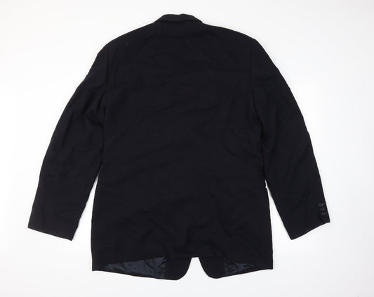 Preworn Mens Blue Jacket Suit Jacket Size 40