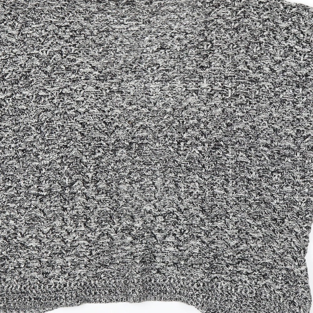 Brand and care label for Pulse women’s grey knit cardigan jumper, size S