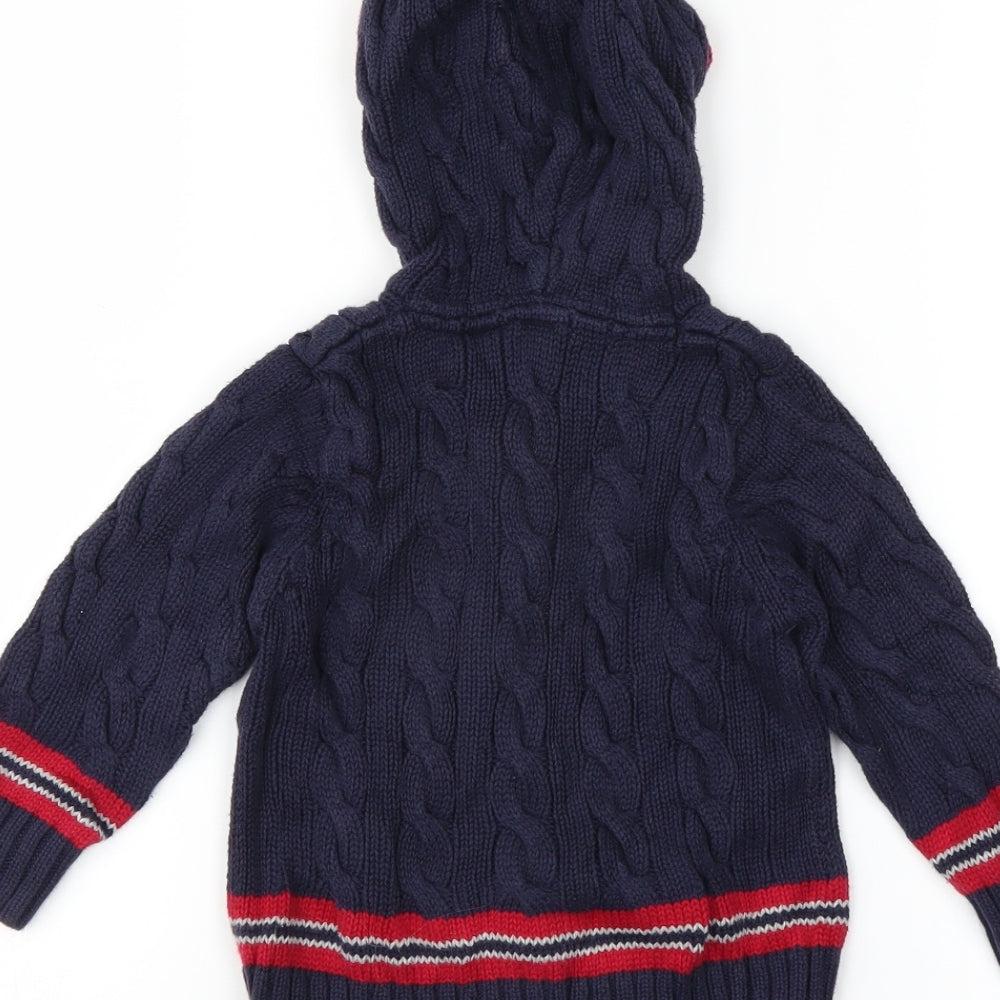 Gap Baby Blue Knit Pullover Jumper Size 18-24 Months