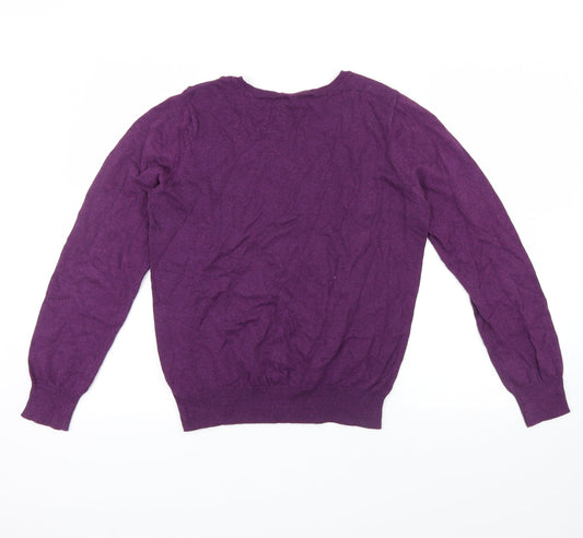 Dorothy Perkins Womens Purple Pullover Jumper Size 14