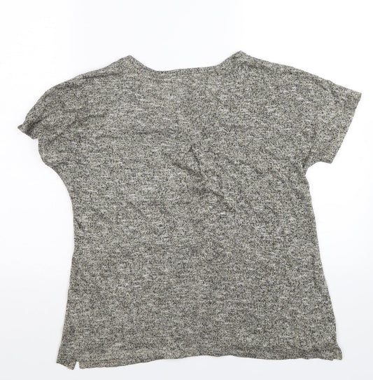 Marks and Spencer Womens Gold Knit Tunic T-Shirt Size 14