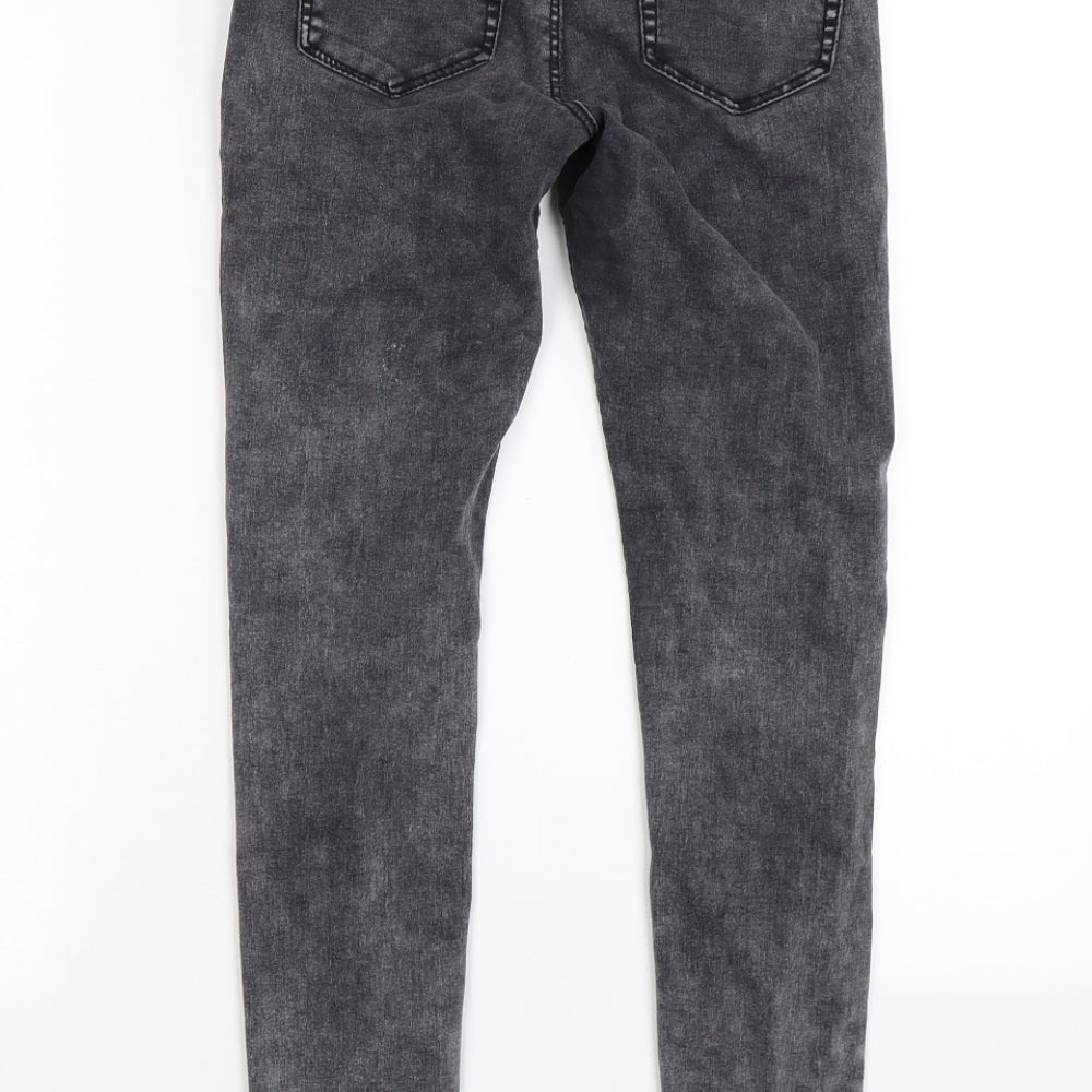 denim co Womens Black Denim Jegging Leggings Size 6 L27 in