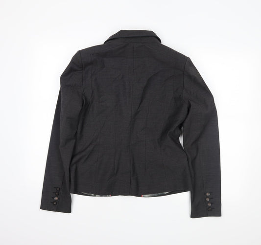 NEXT Womens Grey Jacket Blazer Size 14