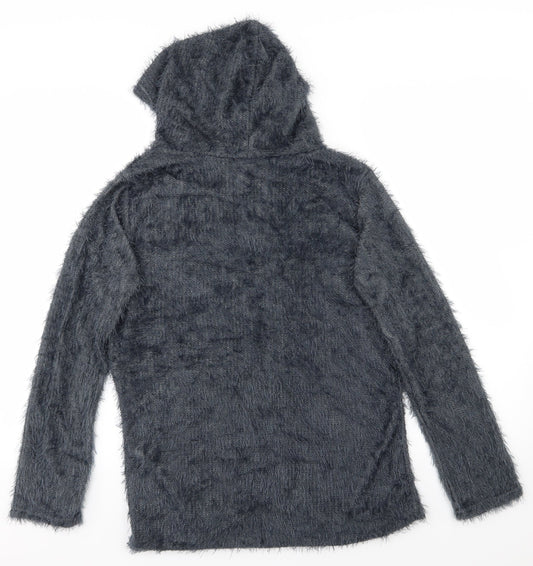 Pre Worn Womens Grey Cardigan Jumper Size M