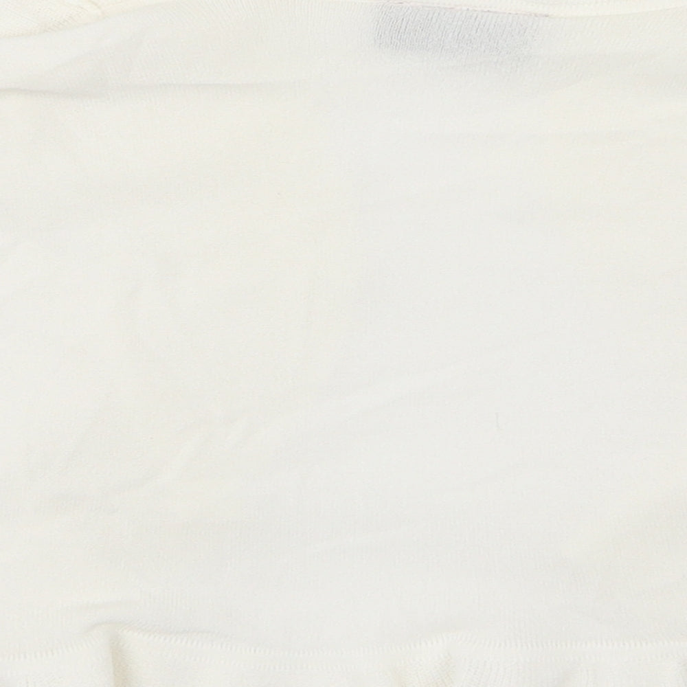 Principles Womens White Cardigan Jumper Size S