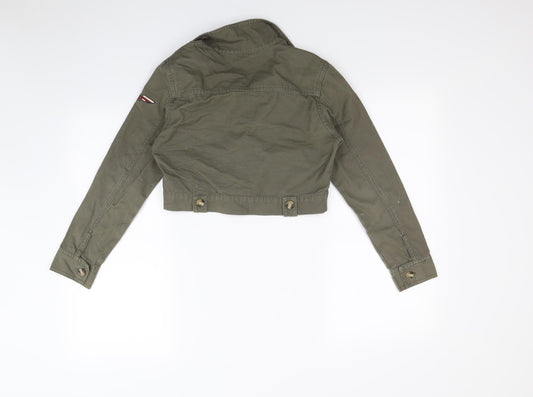St Bernard Girls Green Jacket Size 10 Years