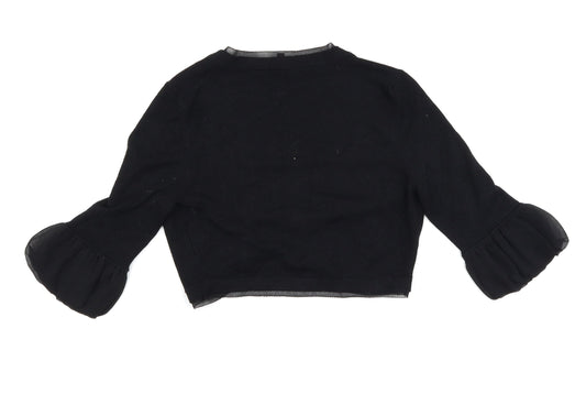 Coast Womens Black Shrug Jumper Size XS