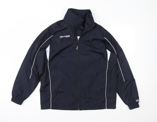 Tempo Mens Blue Anorak Jacket Size XS
