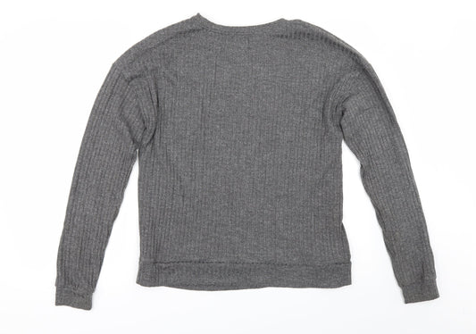 Papaya Womens Grey Pullover Jumper Size 12