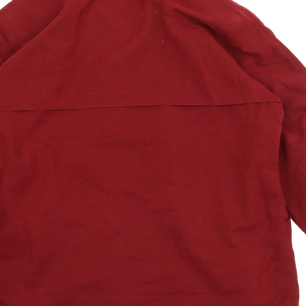 Aierda Womens Red Parka Coat Size XL