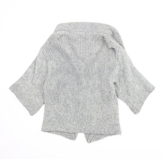 Oasis Womens Grey Cardigan Jumper Size S