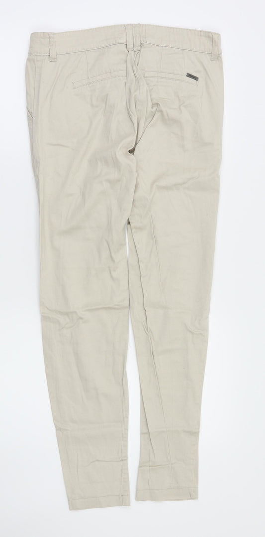 Stradivarius Womens Beige Trousers Size 38 L29 in