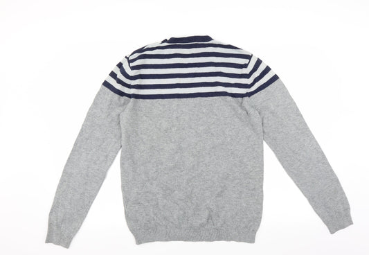 ASOS Mens Grey Pullover Jumper Size M