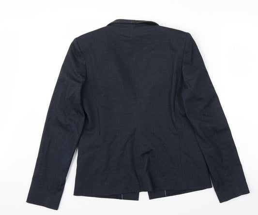 NEXT Womens Blue Jacket Blazer Size 14