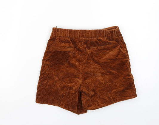 Zara Girls Brown Bermuda Shorts Size 9 Years