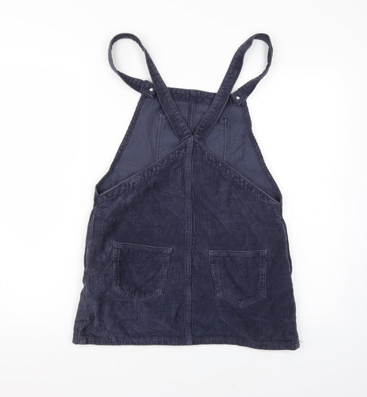 Topshop Womens Blue Dungaree One-Piece Size 8