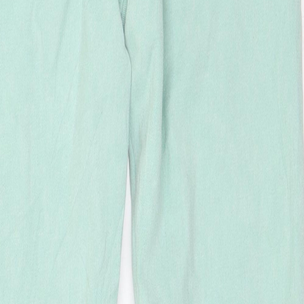 Marks and Spencer Womens Green Skinny Jeans Size 8 L28 in