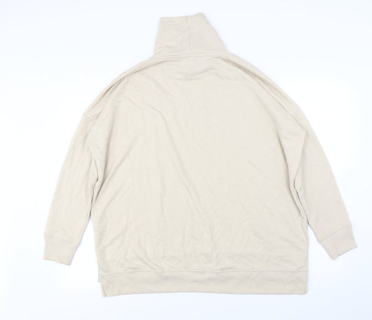 soulux Womens Beige Pullover Jumper Size M
