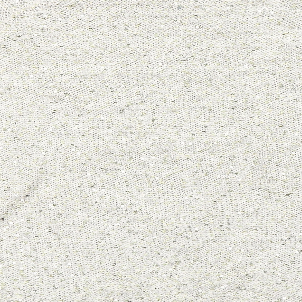 Brand and care label for River Island women’s ivory jumper, size UK 10