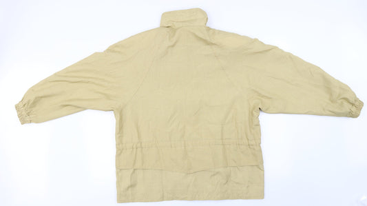 Savannah Womens Beige Jacket Coat Size 12