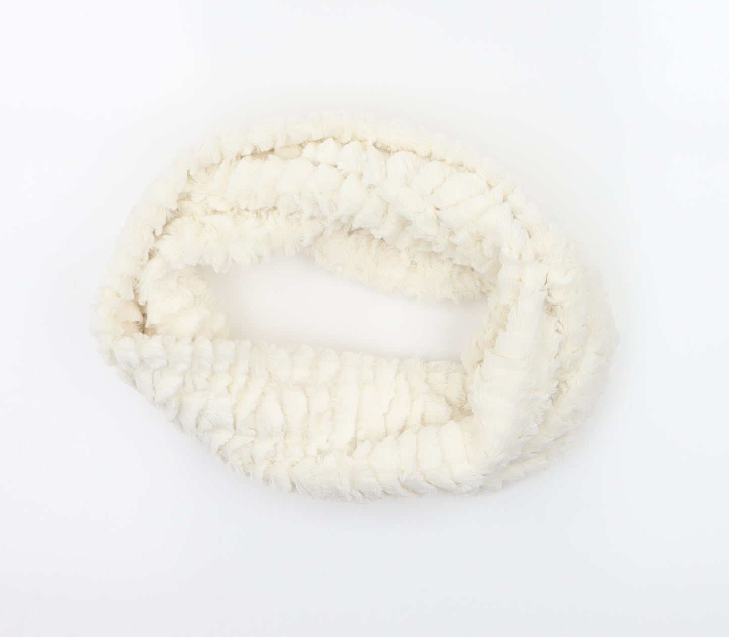 Preworn Womens Ivory Scarf