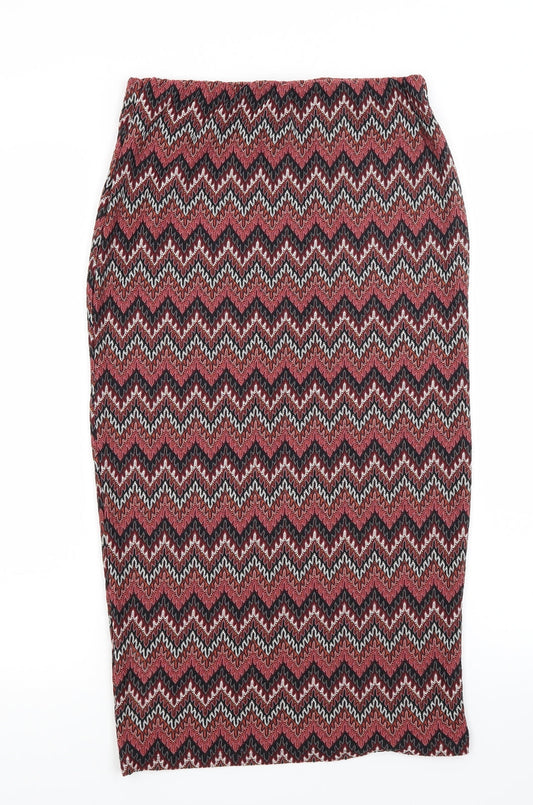 Dorothy Perkins Womens Multicoloured Bandage Skirt Size 8