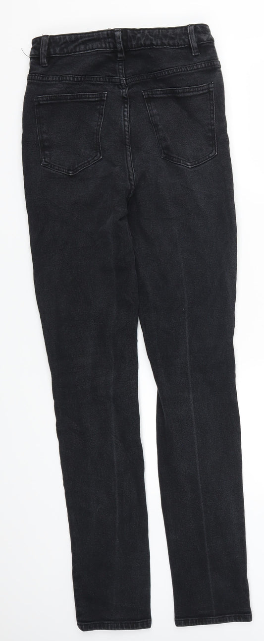 ASOS Womens Black Denim Skinny Jeans Size 26 L33 in