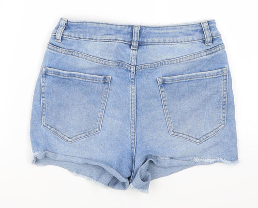 NEXT Womens Blue Denim Hot Pants Shorts Size 6