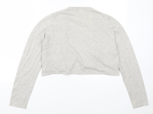 Marks and Spencer Womens Gold Cardigan Jumper Size 14