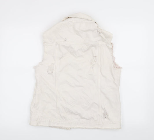 River Island Womens White Jacket Size 10