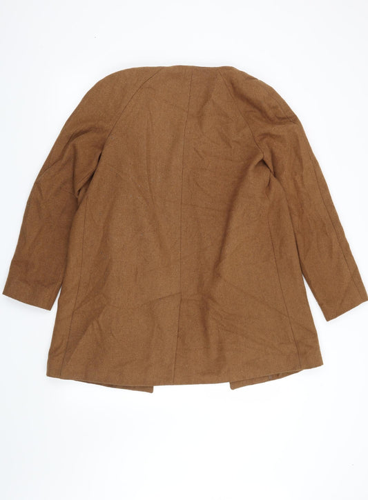 Dorothy Perkins Womens Brown Jacket Size 10
