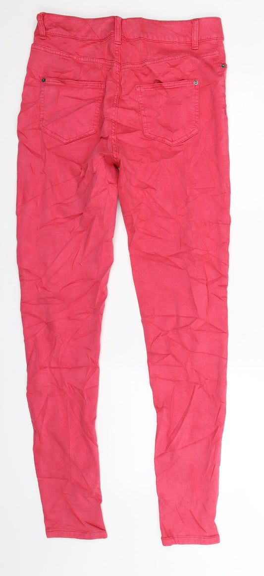 Marks and Spencer Womens Pink Denim Jegging Jeans Size 10 L30 in
