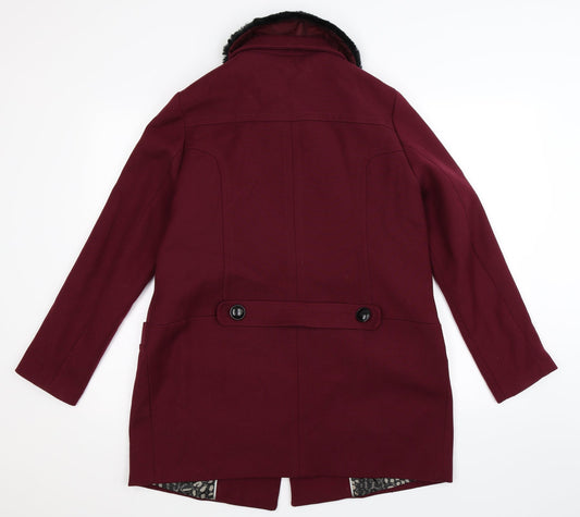 NEXT Womens Brown Jacket Coat Size 12