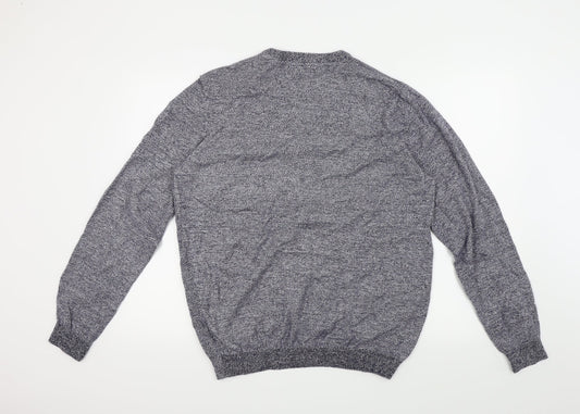 New Look Mens Blue Pullover Jumper Size XL