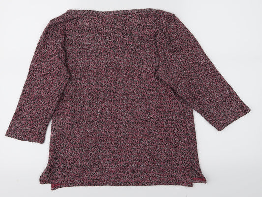 New Look Womens Pink Pullover Jumper Size 8