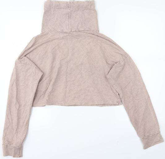 Select Womens Beige Pullover Jumper Size 10 - Cropped