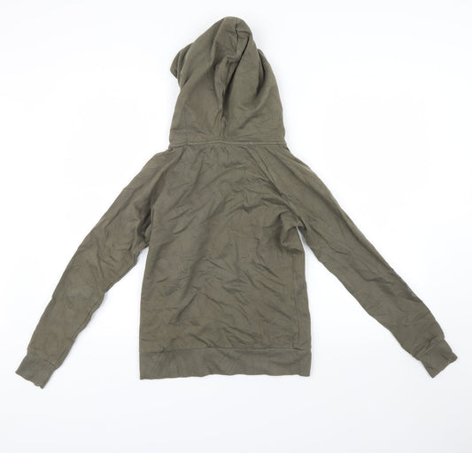 only Womens Green Pullover Hoodie Size XS - denim with love