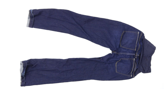 Long &Learn Womens Blue Denim Bootcut Jeans Size 27 L28 in