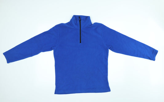 Bishop Mens Blue Pullover Jumper Size S