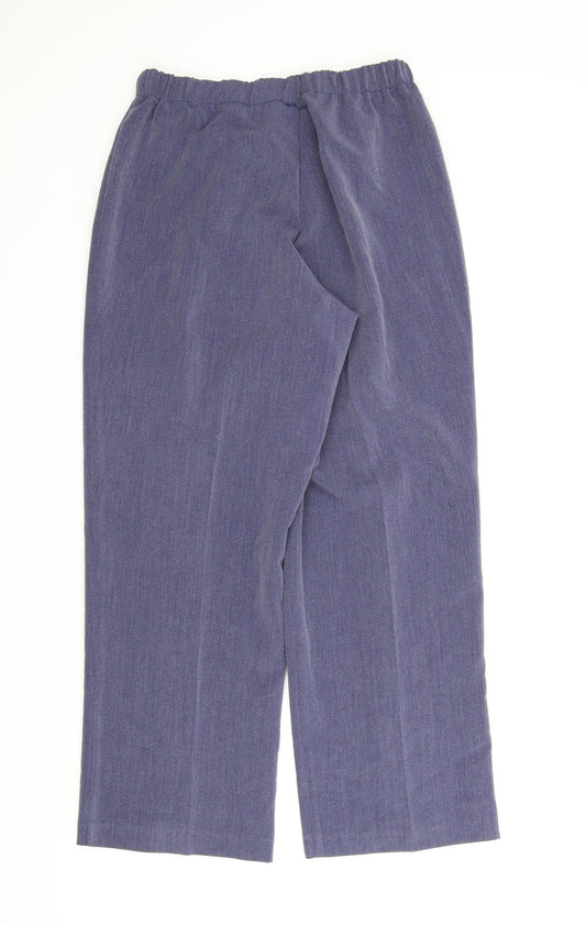 Preworn Womens Grey Capri Trousers Size 10 L26 in